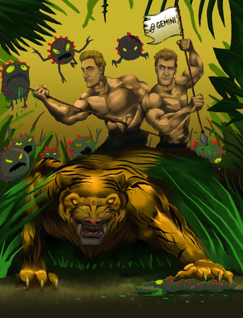 Covid Heroes - Winklevoss Twins #28/50