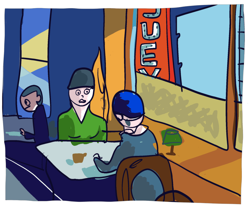 Edward Hopper - Chop Suey