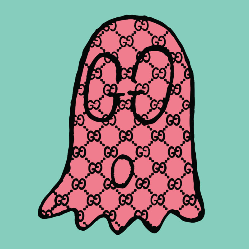 Gucci Ghost Aqua Pink