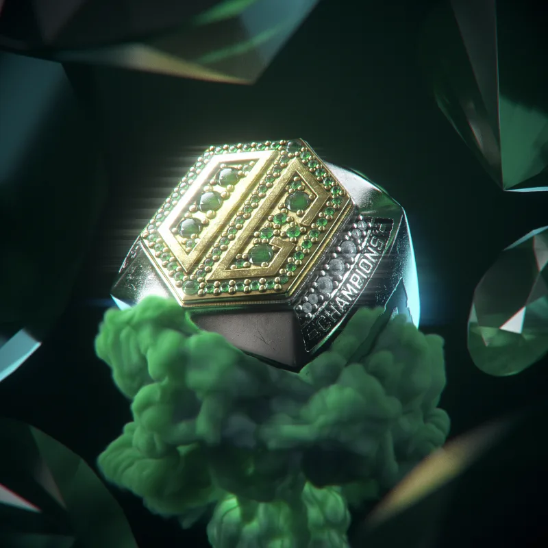 Green Dota 2 Ring Still