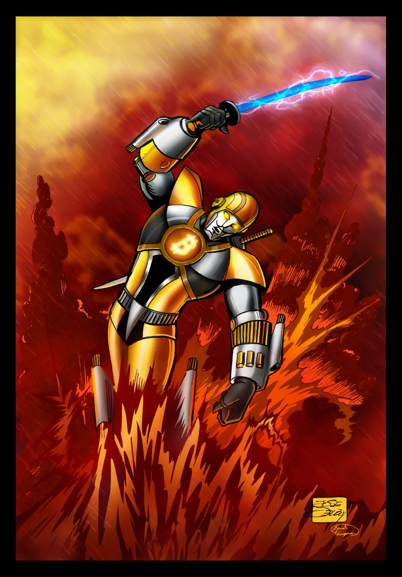 Satoshi The Creator – Katanas Of Lightning #11/100