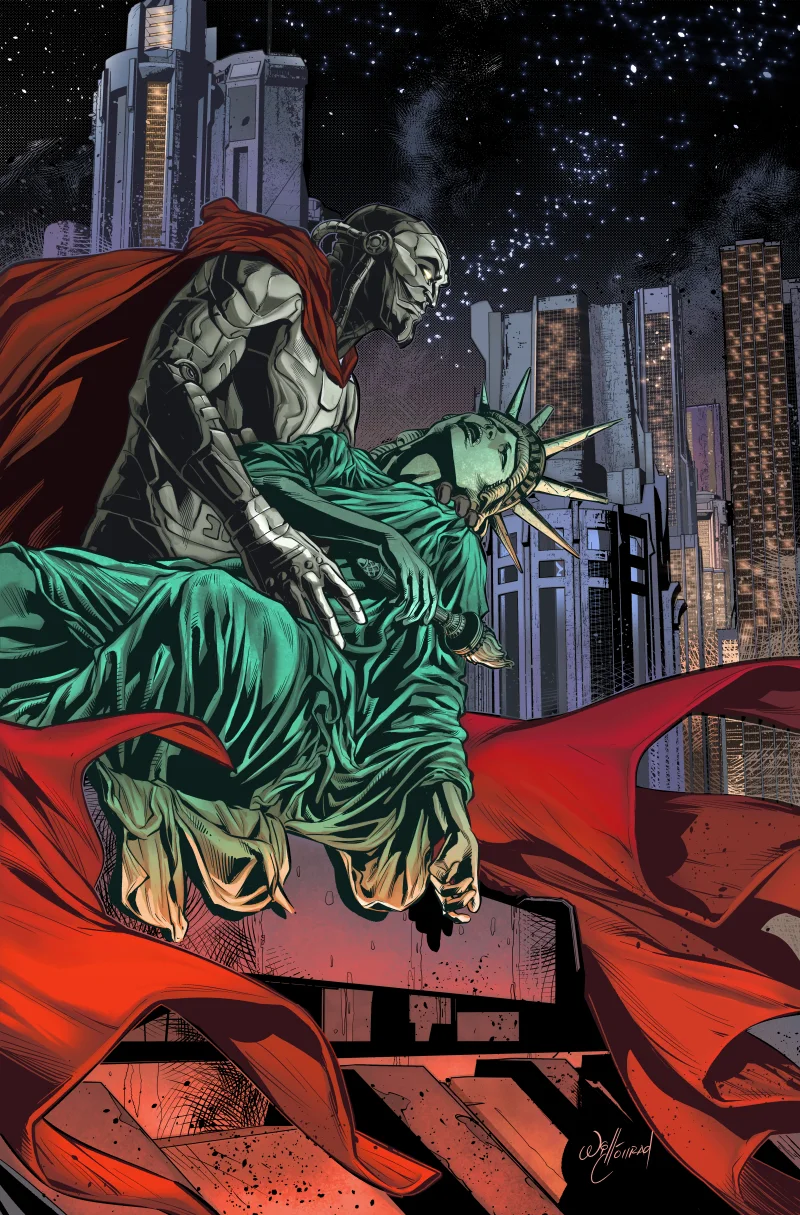 SATOSH1 x Lady Liberty I. (unique Will Conrad Night Variant)