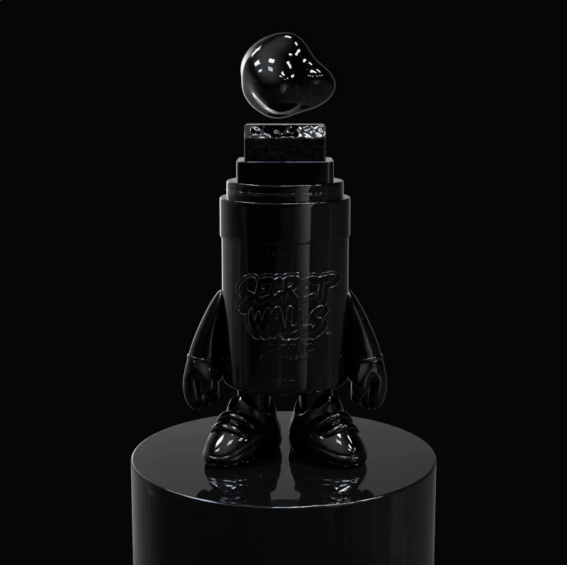 Secret Walls Marker Mascot (BLKOUT) #14/35