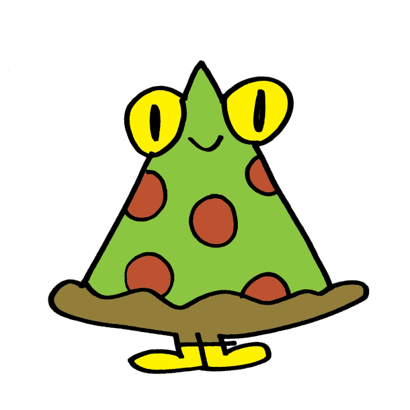 Hallucinogenic Frog Slice