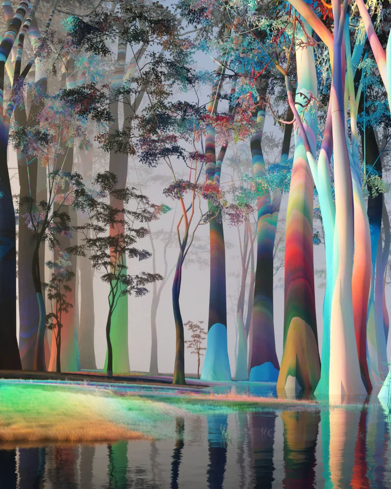 I discover these places rather than create them