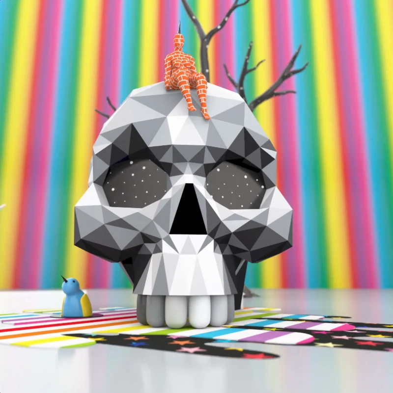 Skull House – Grey Edition