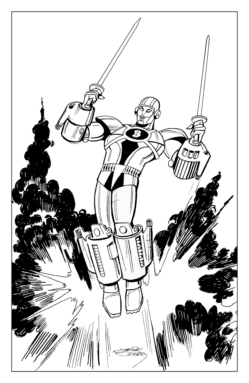 Satoshi The Creator - Man Or Machine - Classic #7/10