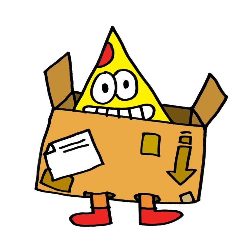 Cardboard Pants Slice