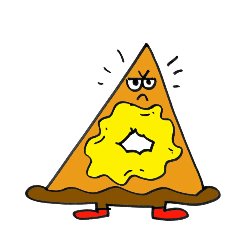 Donut Slice Bitter Lemon