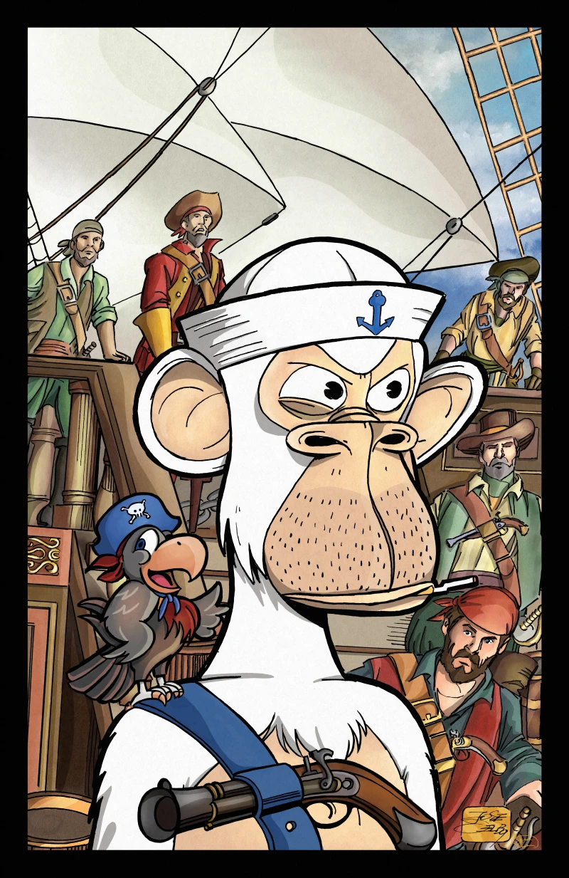 Captain Apemo - A Pirate’s Best Friend - Hook The Parrot #10/45