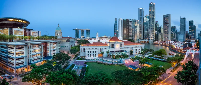 City Skyline by Tan Chuan-Jin