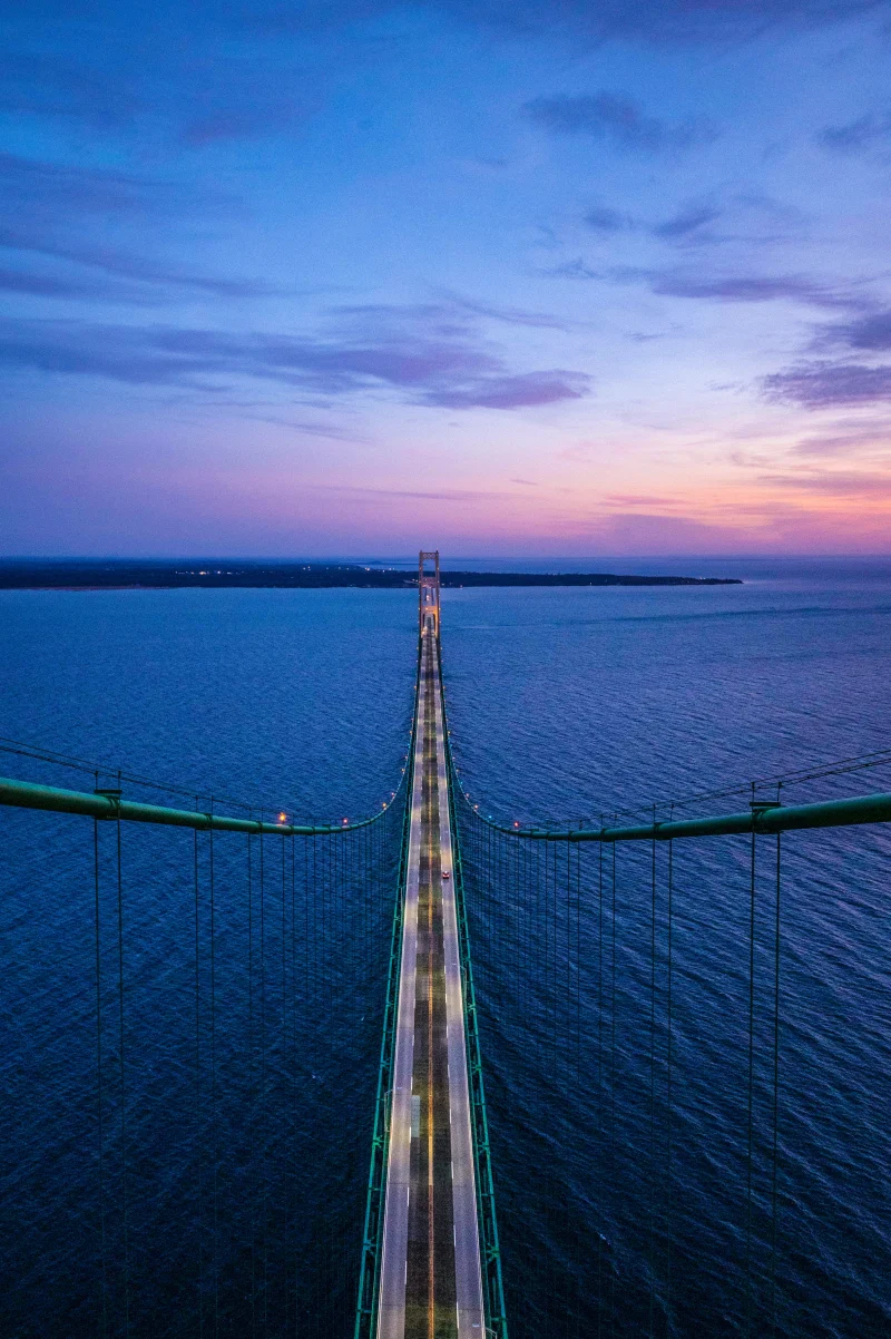Blue Hour On The Straits
