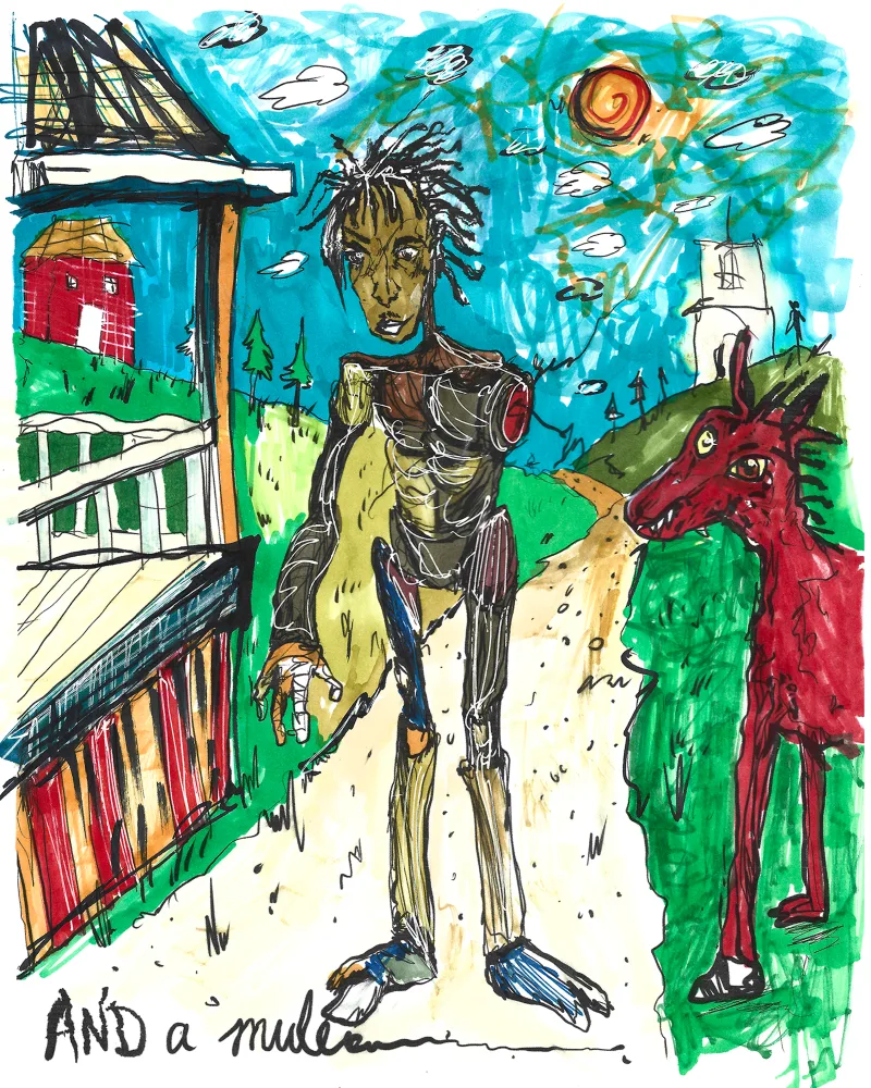 AND a mule by Aleqth