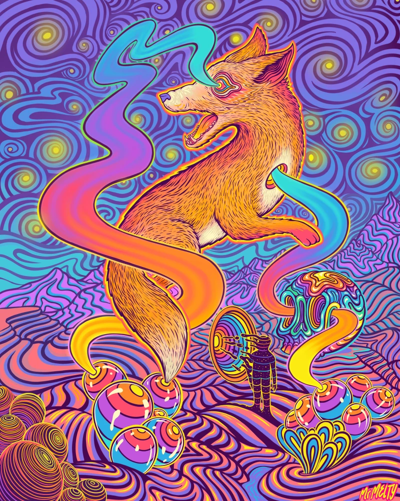 Visions of the Intrepid Traveler by Mr. Melty #8/10