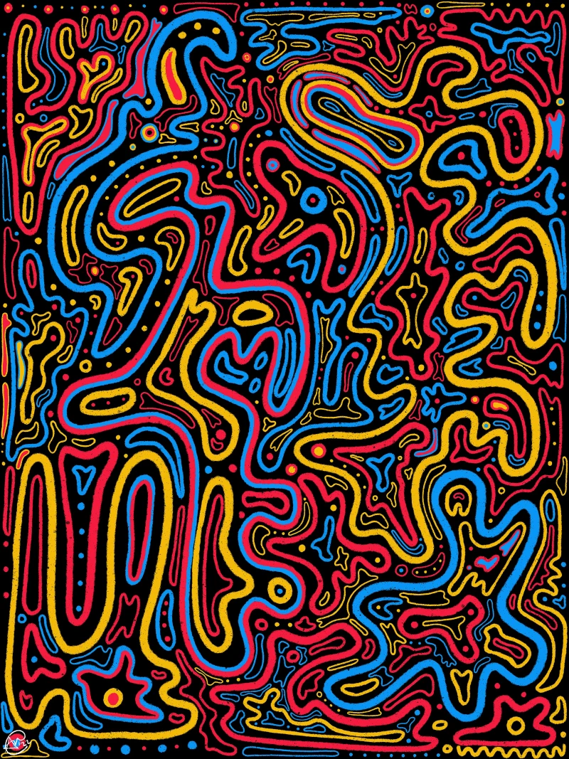 Curvy Doodle #2/14
