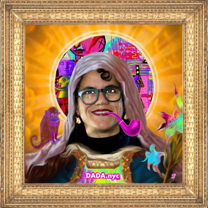 CryptoStella #142: Beatriz Ramos First On-Chain Royalties