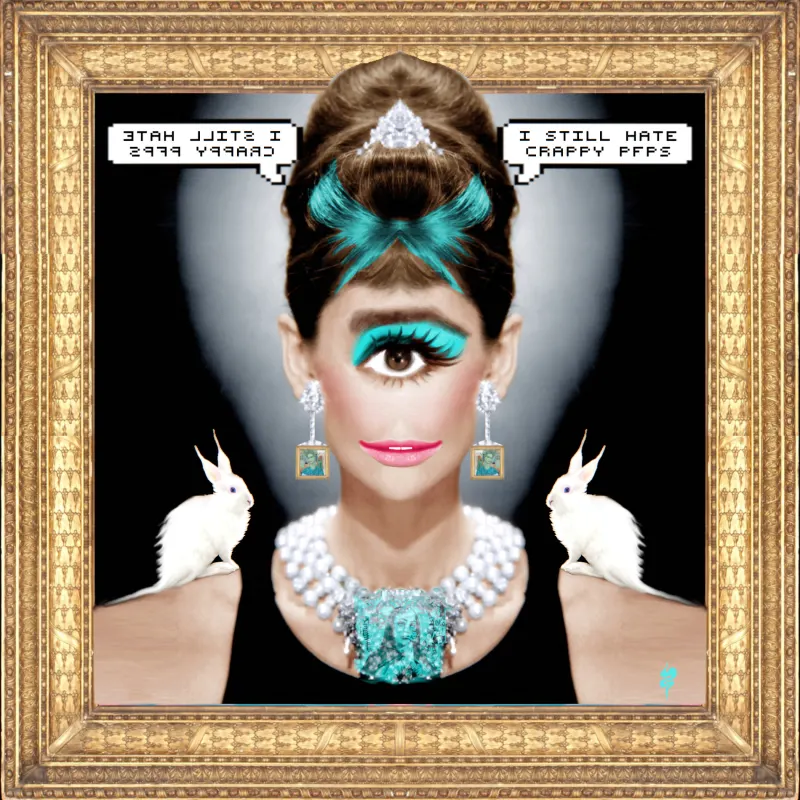 CryptoStella #160: Audrey Hepburn