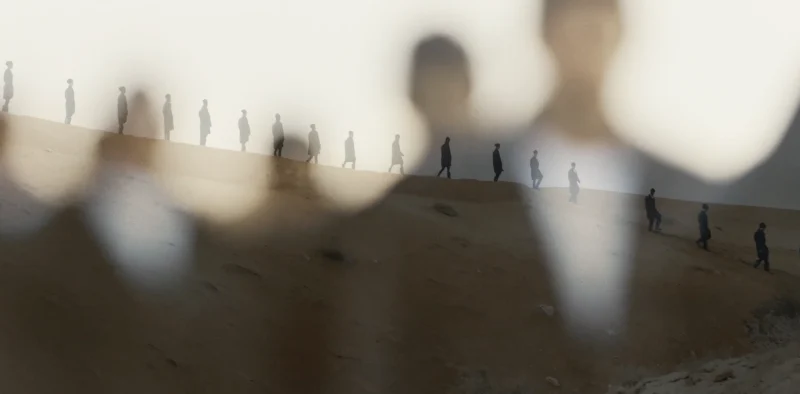 And We Forgot We Were Enemies - Nujoom Alghanem