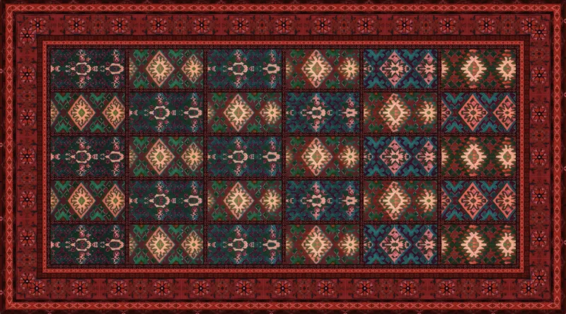 RELIC - Data Carpet Sculpture C - Orkhan Mammadov