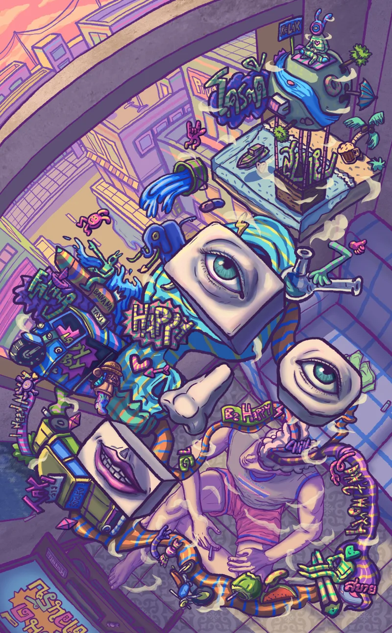 The green rest stop🍀