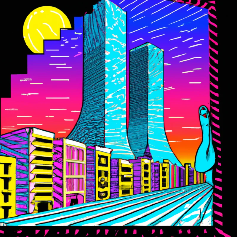 Crypto City Oasis #1/1 - matthewz9198