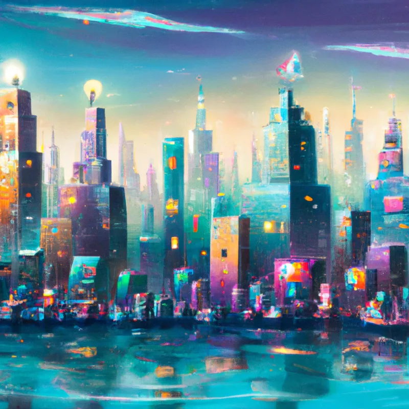 Magical Crypto City #1/1 - halving_fun