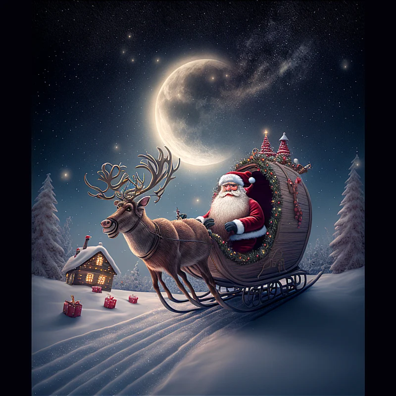 Santa at Work