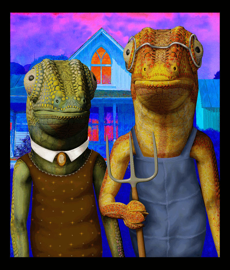 Chameleon Gothic Gif