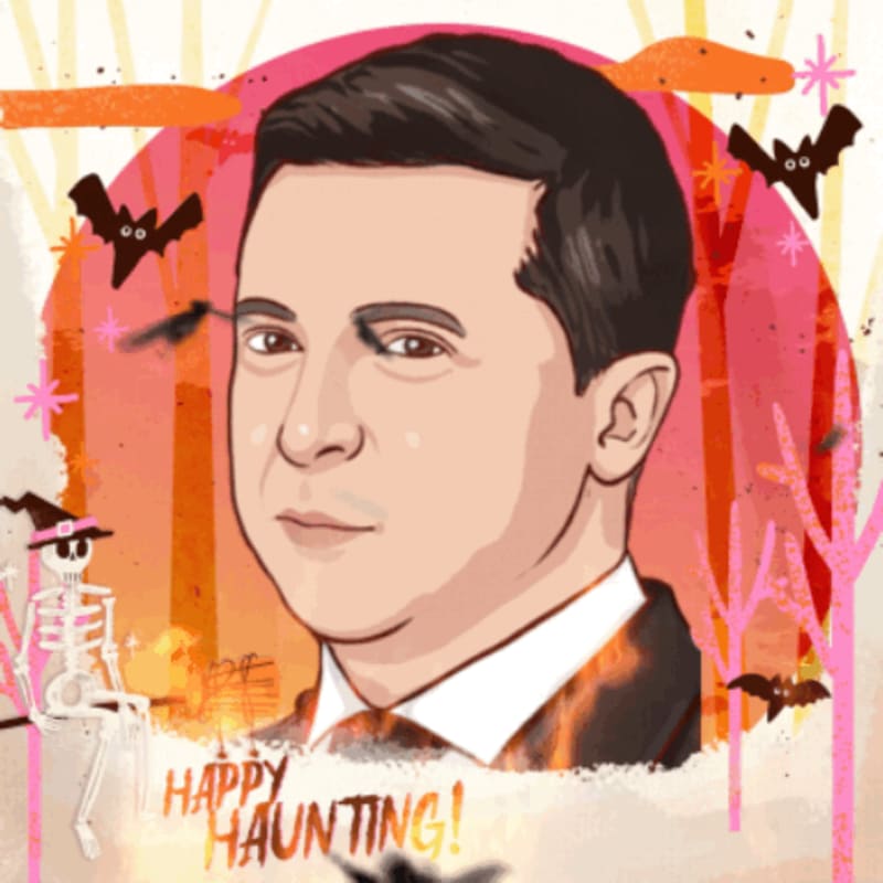 ZELENSKY’s HAUNT