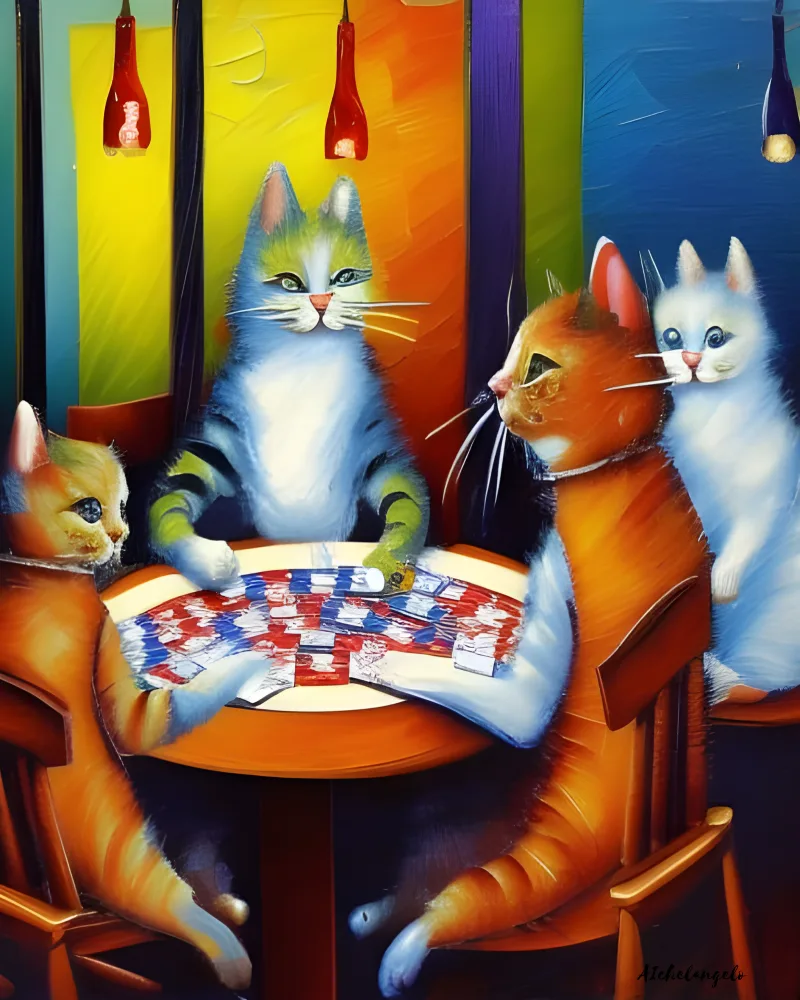 Poker Cats