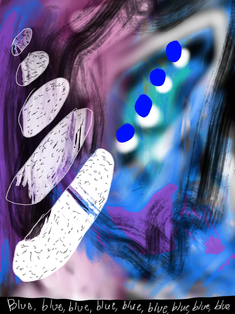 Blue, blue, blue, blue