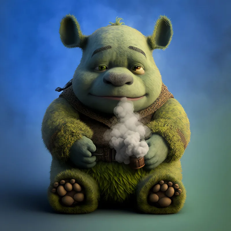 Teddy Bear Shrek #7/9