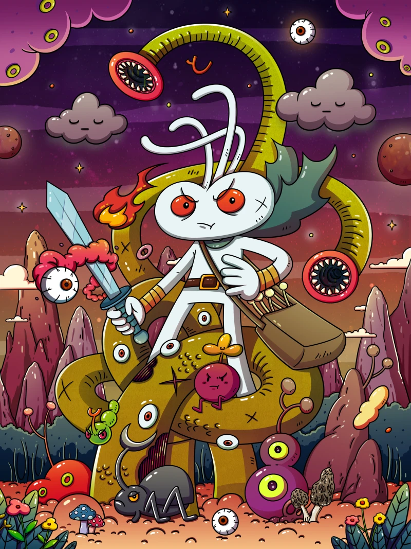 The Tentacle Monster Deadly Scream #6/6