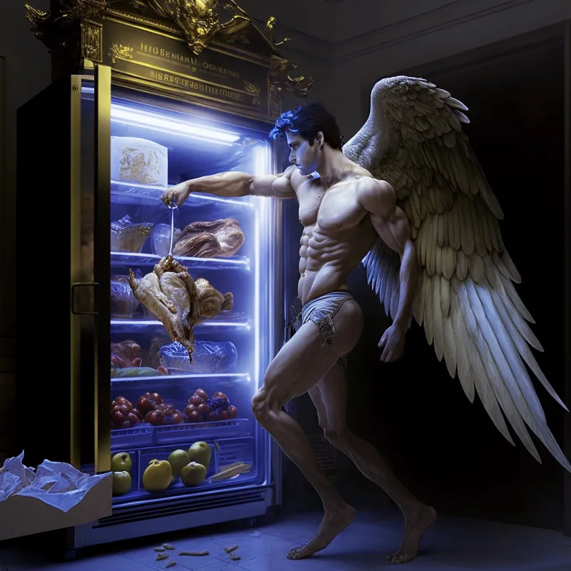 Eros at Night Snack