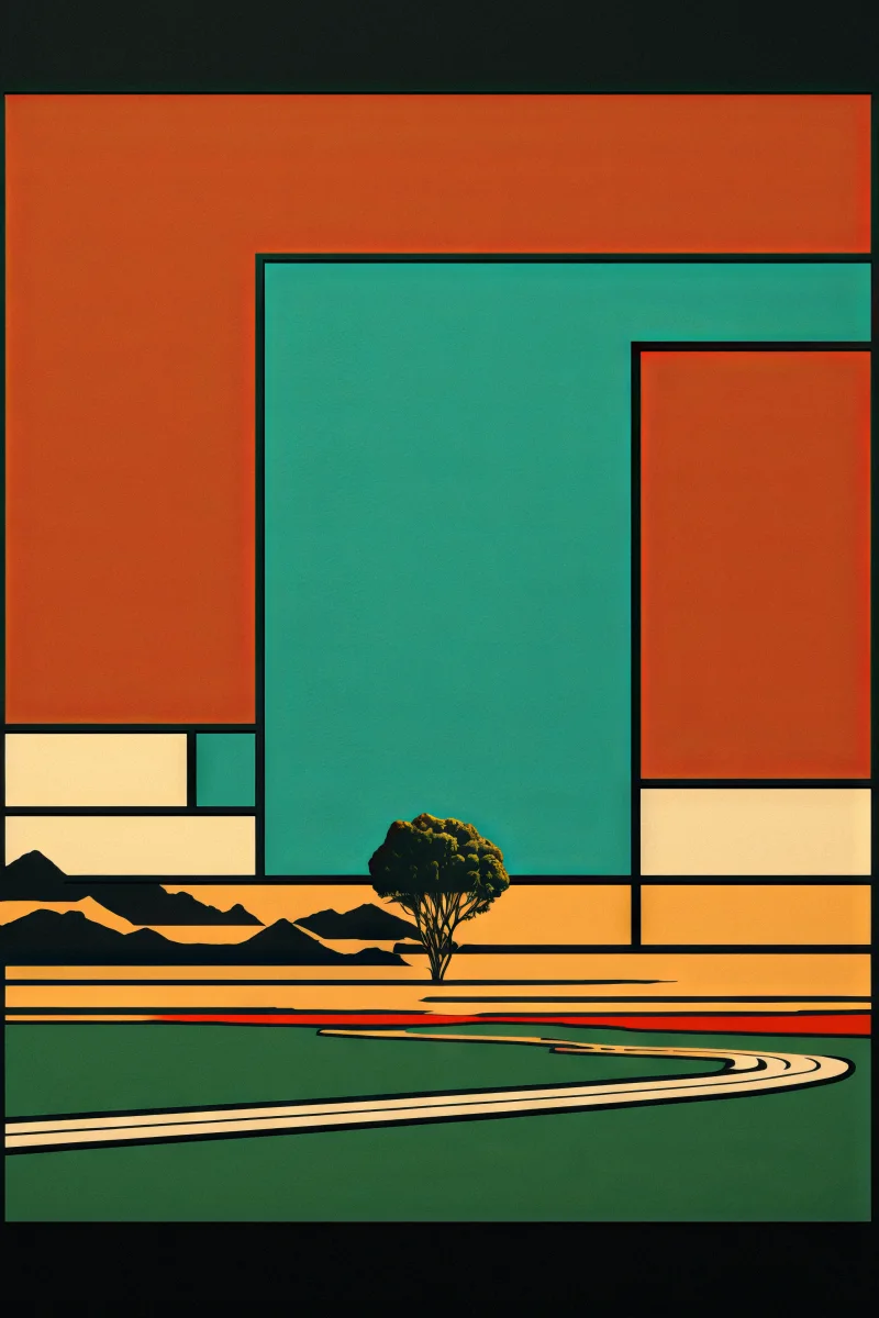 Mondrianesque #5/17