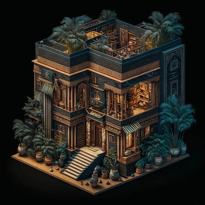 Egyptian House #18/26