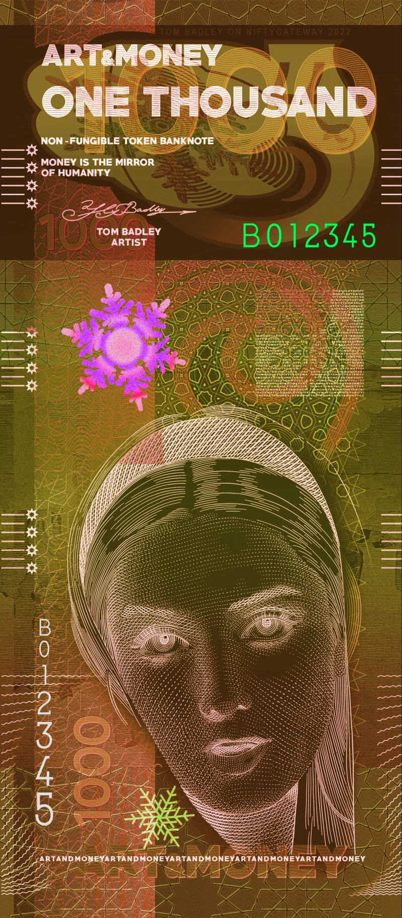 ART & MONEY 1000 GOLD