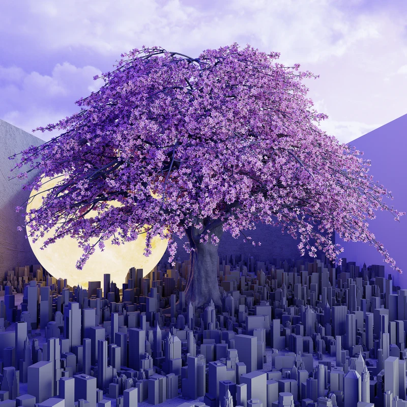 City and Tree #1/5