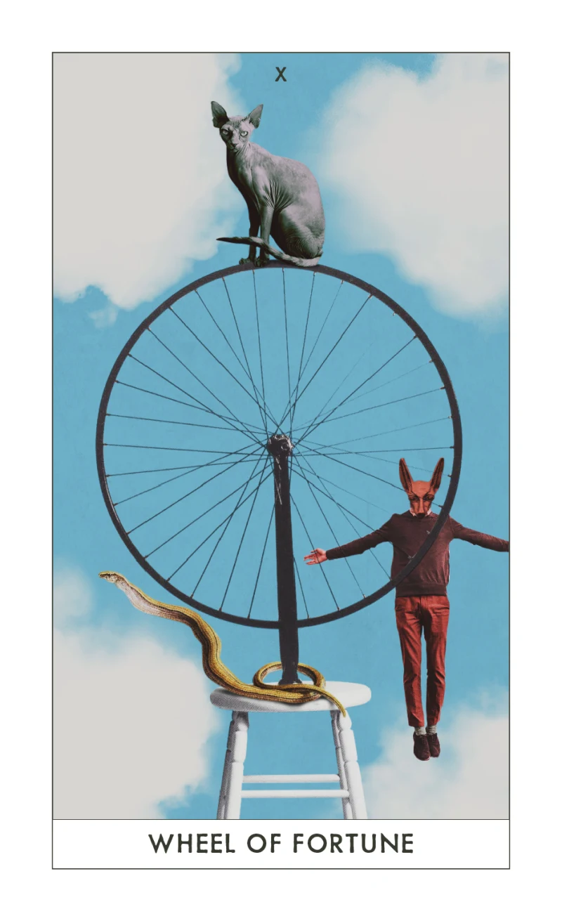 The Hidden Message Tarot Wheel of Fortune