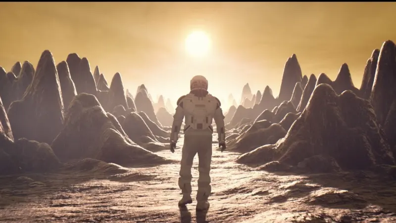 Walking On Mars