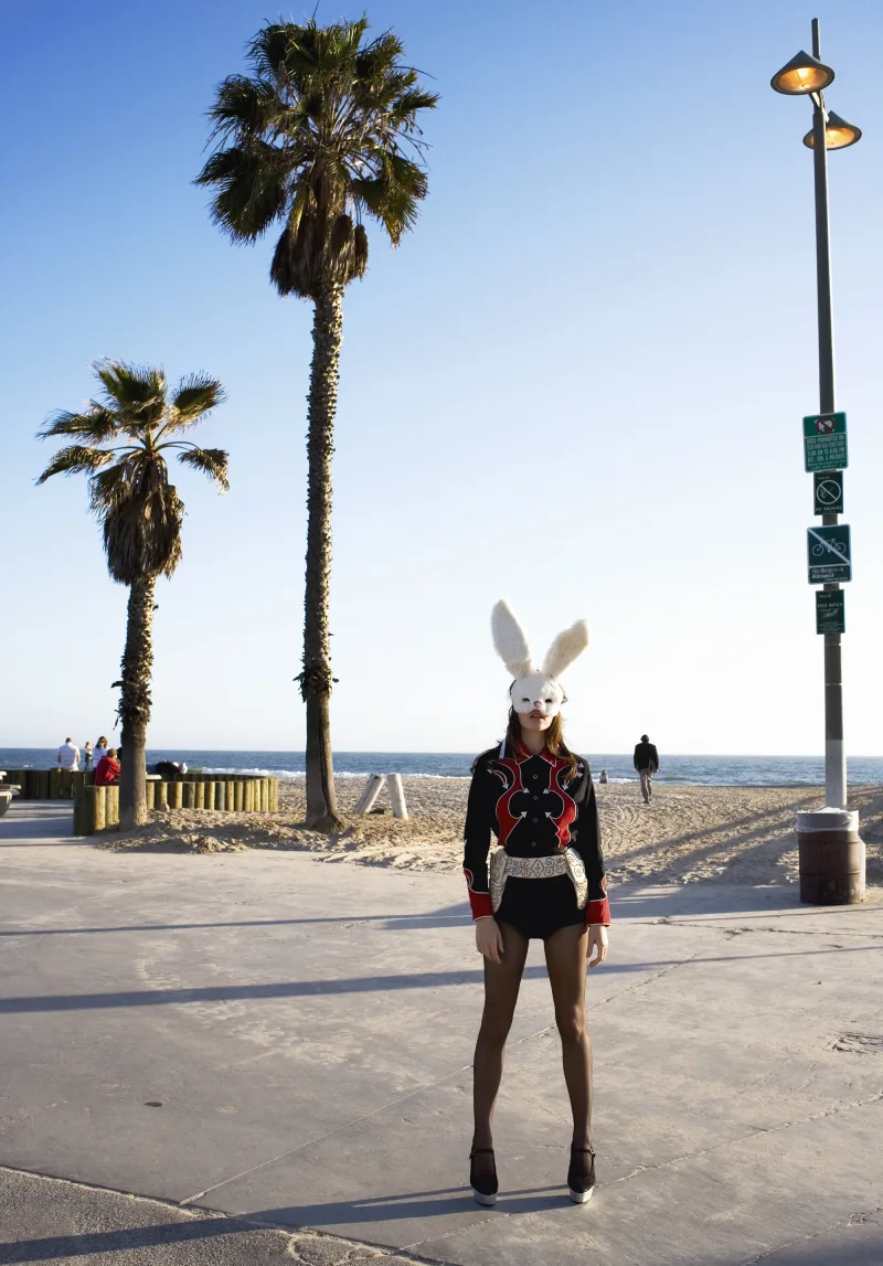 Rabbit Mask - Venice Beach. #1/5