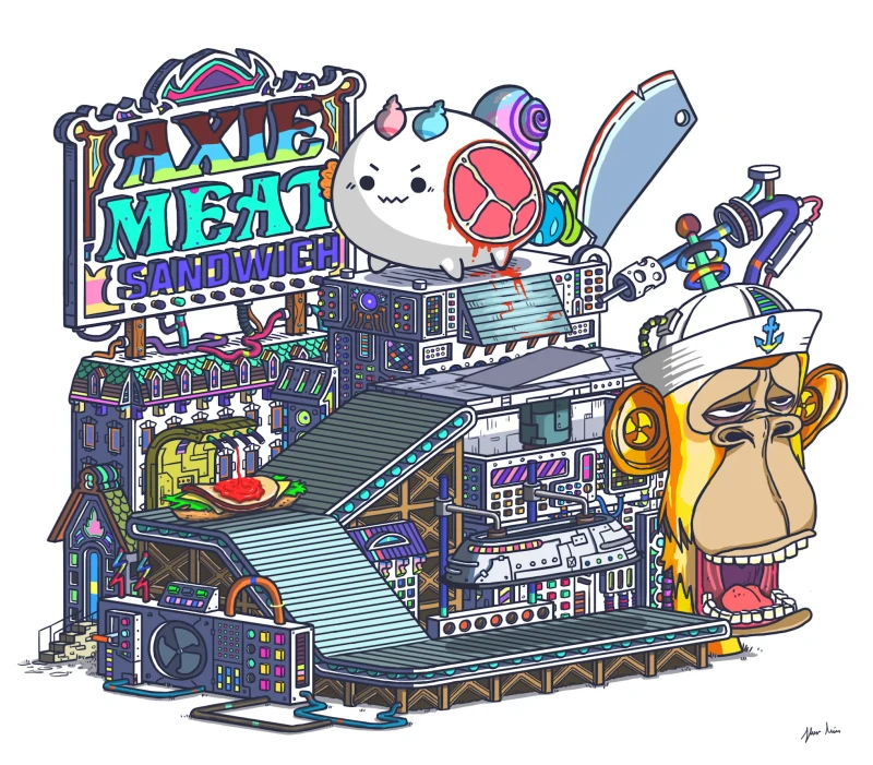 AXIE MEAT SANDWICH