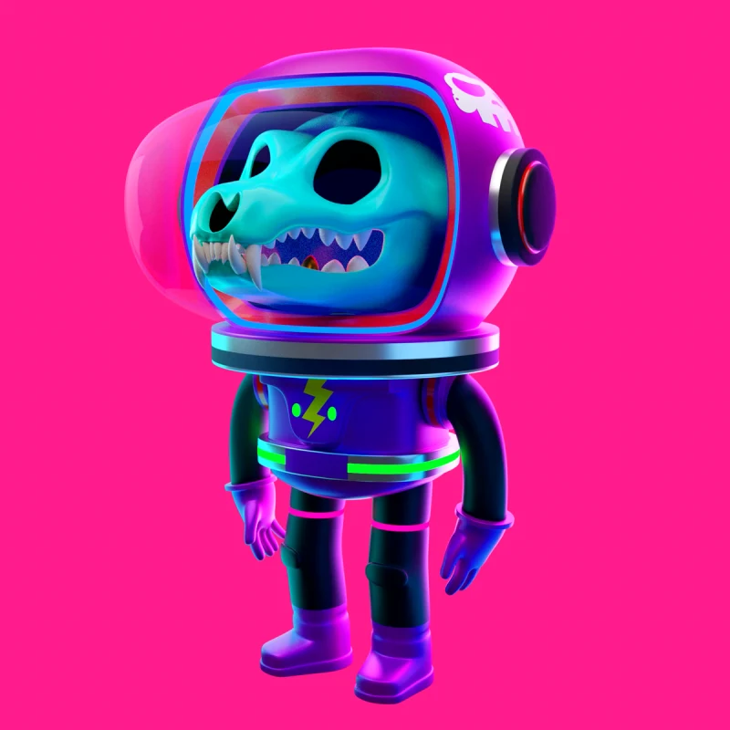 Spaceman Skullo Canine