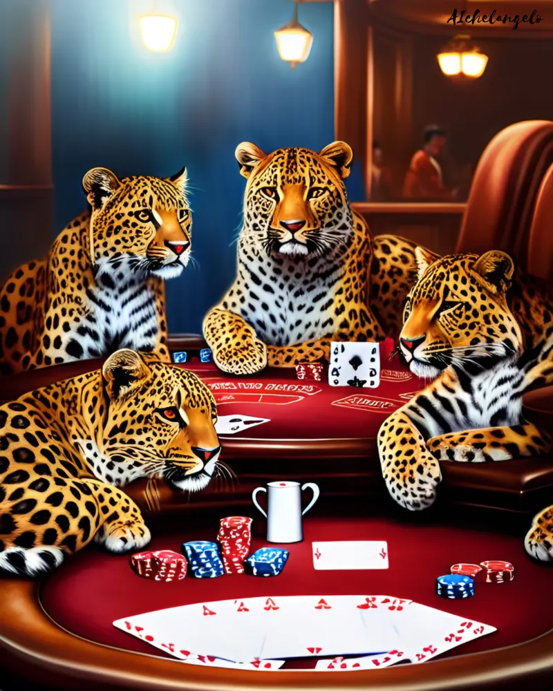 Poker Leopards #38/50