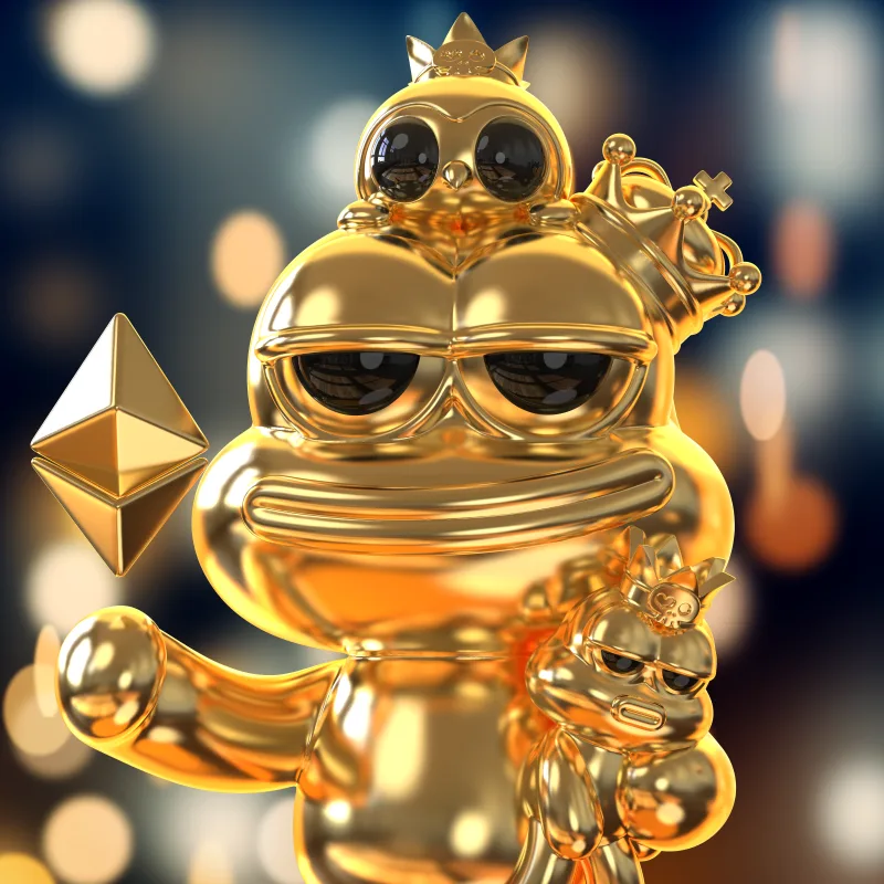 031 Frogie X Moonbird - King Gold