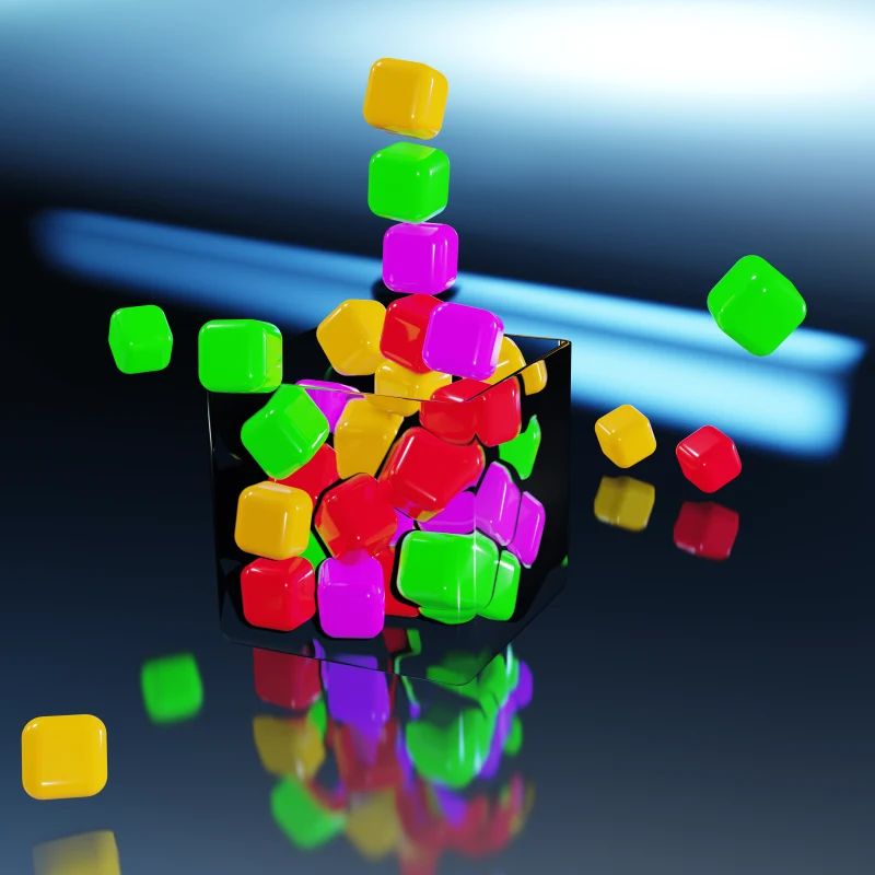 Falling Cubes