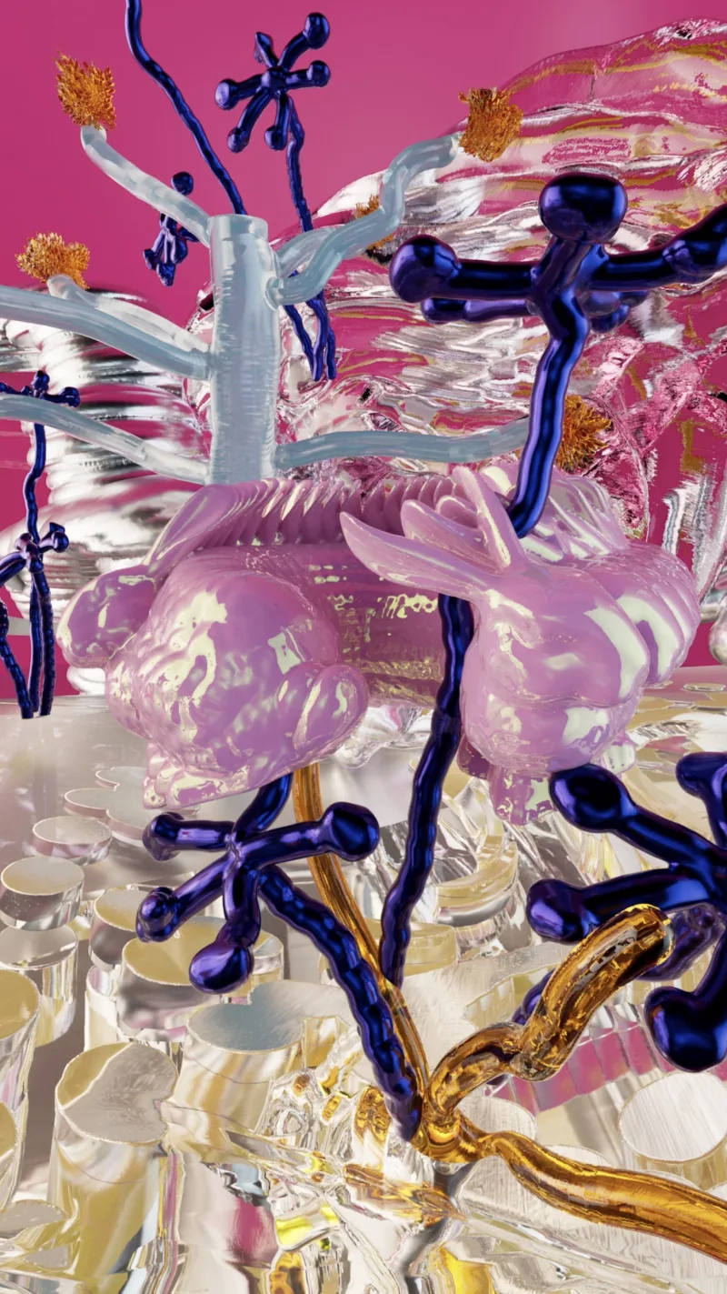 Rabbit in the magic forest By Sveta Bilyk