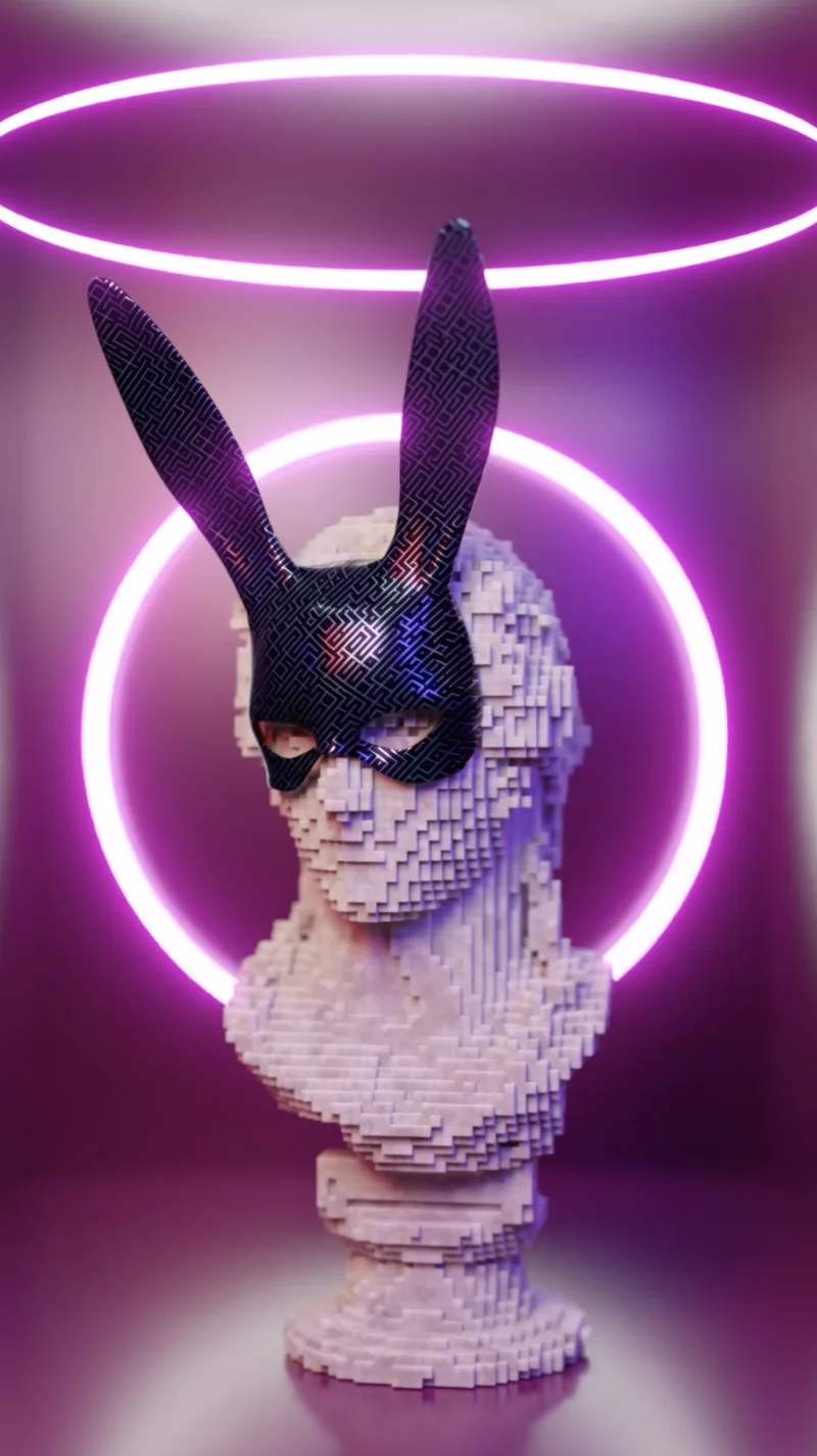 Black Crypto Rabbit By BOOYASAN