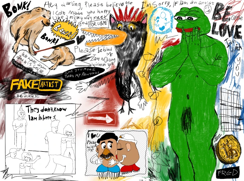 I love you more than my paintings