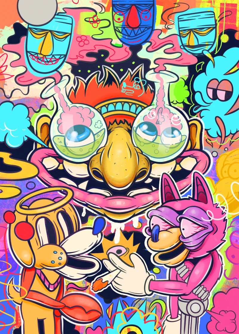 Bong Eye Hank Miles